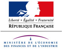 Logo ministère de l'économie des finances et de l'industrie