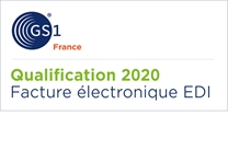 logo GS1 qualification facture 2020
